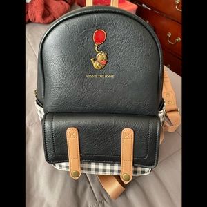 Rare, Winnie the Pooh Mini Checkered Backpack